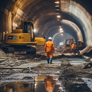 Heavy Machinery Accidents in tunnel work 